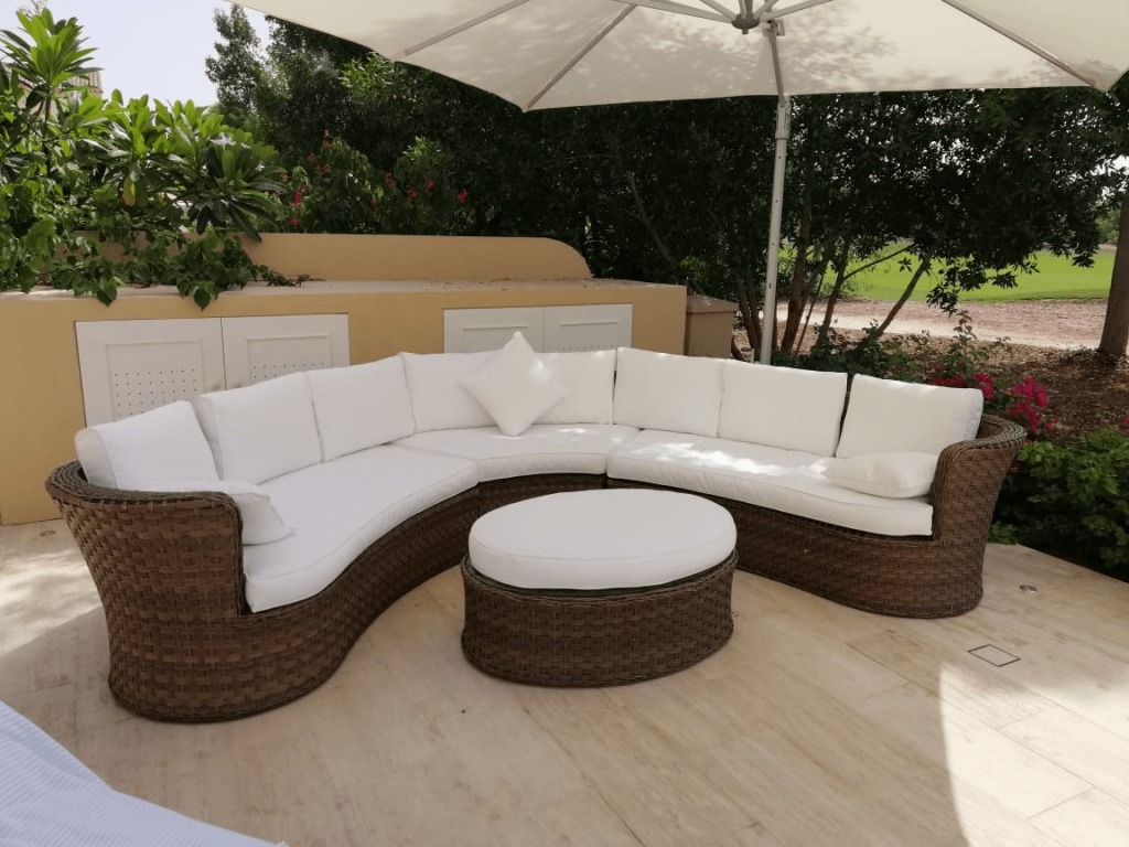 outdoor sofa upholstery dubai